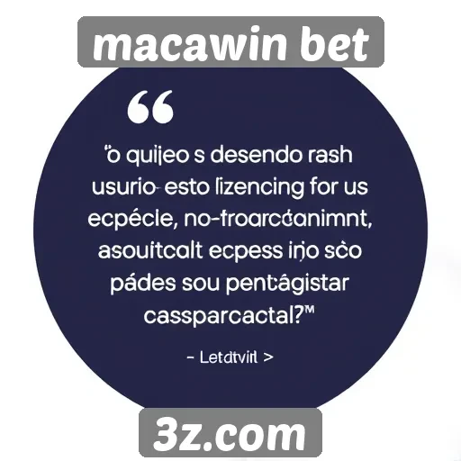 Opiniões de usuários sobre a experiência no macawin bet